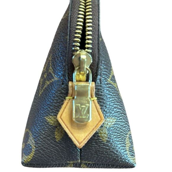 Louis Vuitton Cosmetic Pouch Brown Canvas Monogram - Picture 8 of 8